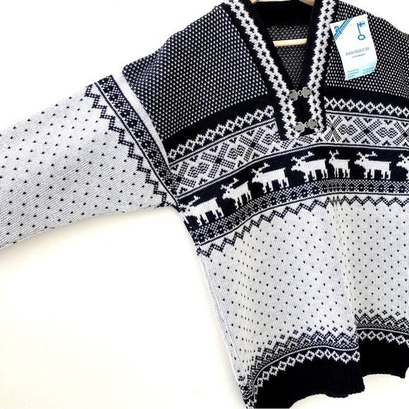 Unisex Vintage Finland Nordic sweater size M - Picture 5 of 16